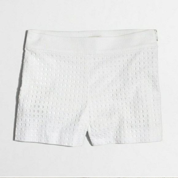 J. Crew Pants - Jcrew eyelet shorts